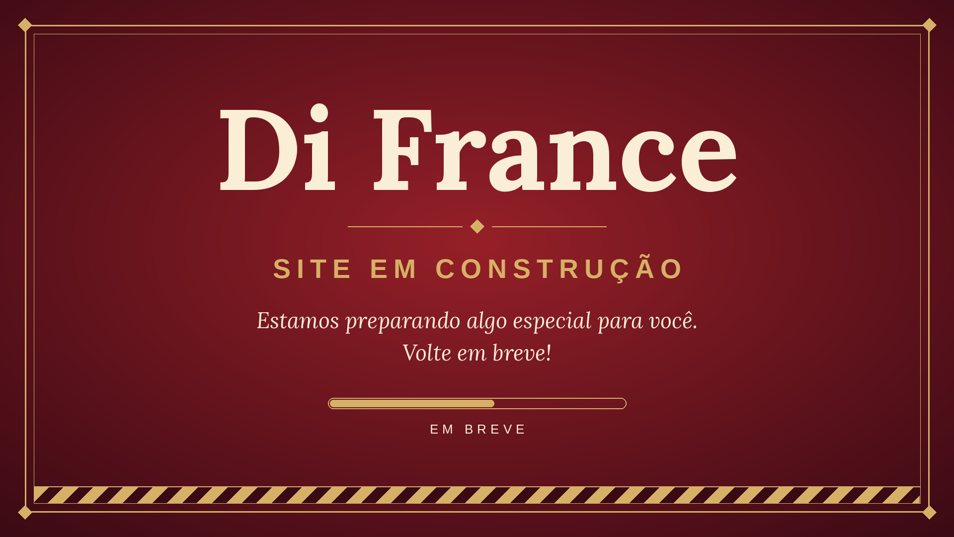 Di France - Site em Construção